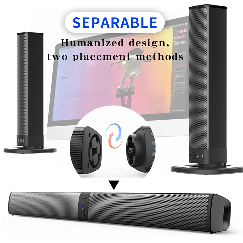 Audio Music Center - Barre de son TV sans fil