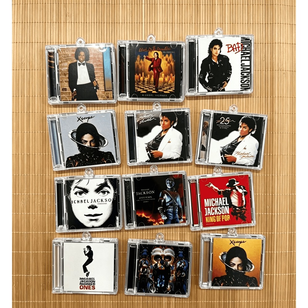 Audio Music Lollipop - Porte-clés NFC CD musical mini Michael