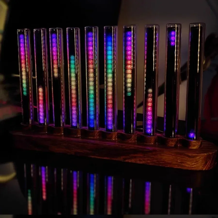 Audio Music Visualizer - Lumière de niveau LED RVB 10