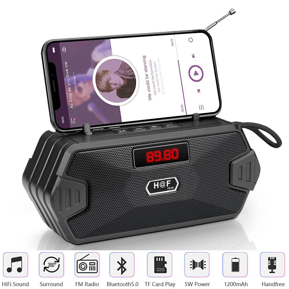 Audio Music Center - Bas Hifi extérieur Portable Aux sans