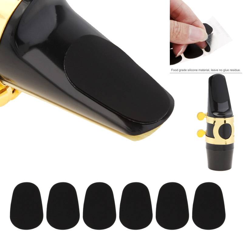 Clarinet Care Kit - Patchs d'embout de saxophone en Silicone,