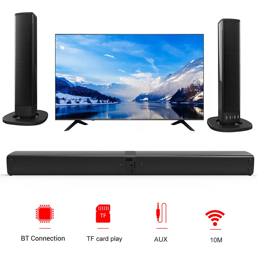Barre de son TV sans fil Bluet - Audio Music Center avis et prix