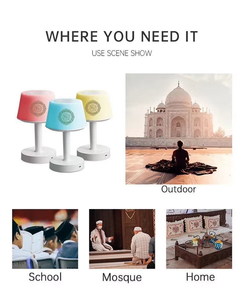 Lampe de nuit islamique arabe  - Audio Music Center avis et prix