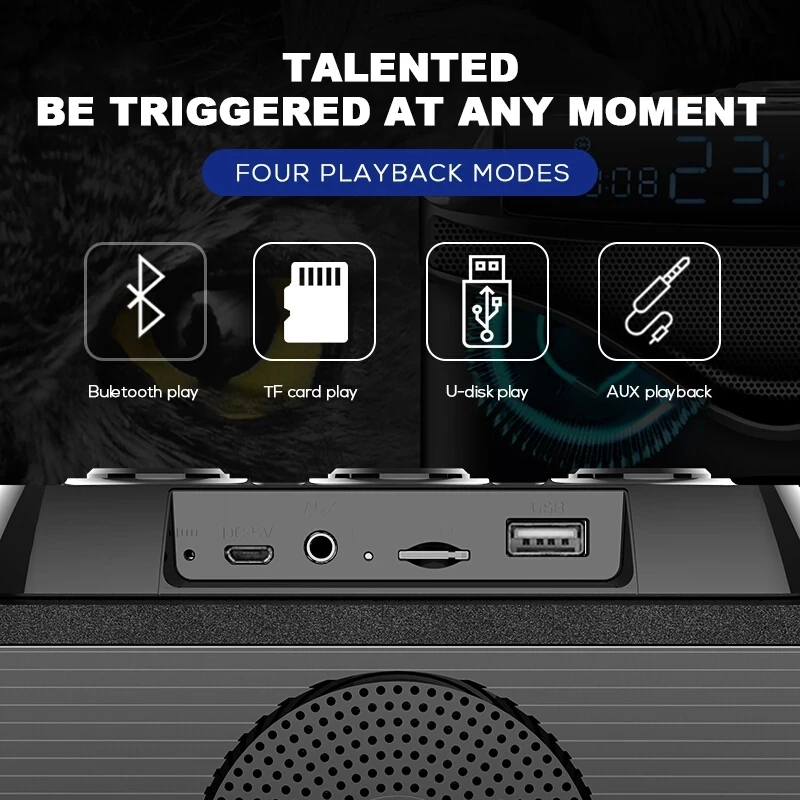 Haut-parleur Bluetooth sans fi - Audio Music Center avis et prix
