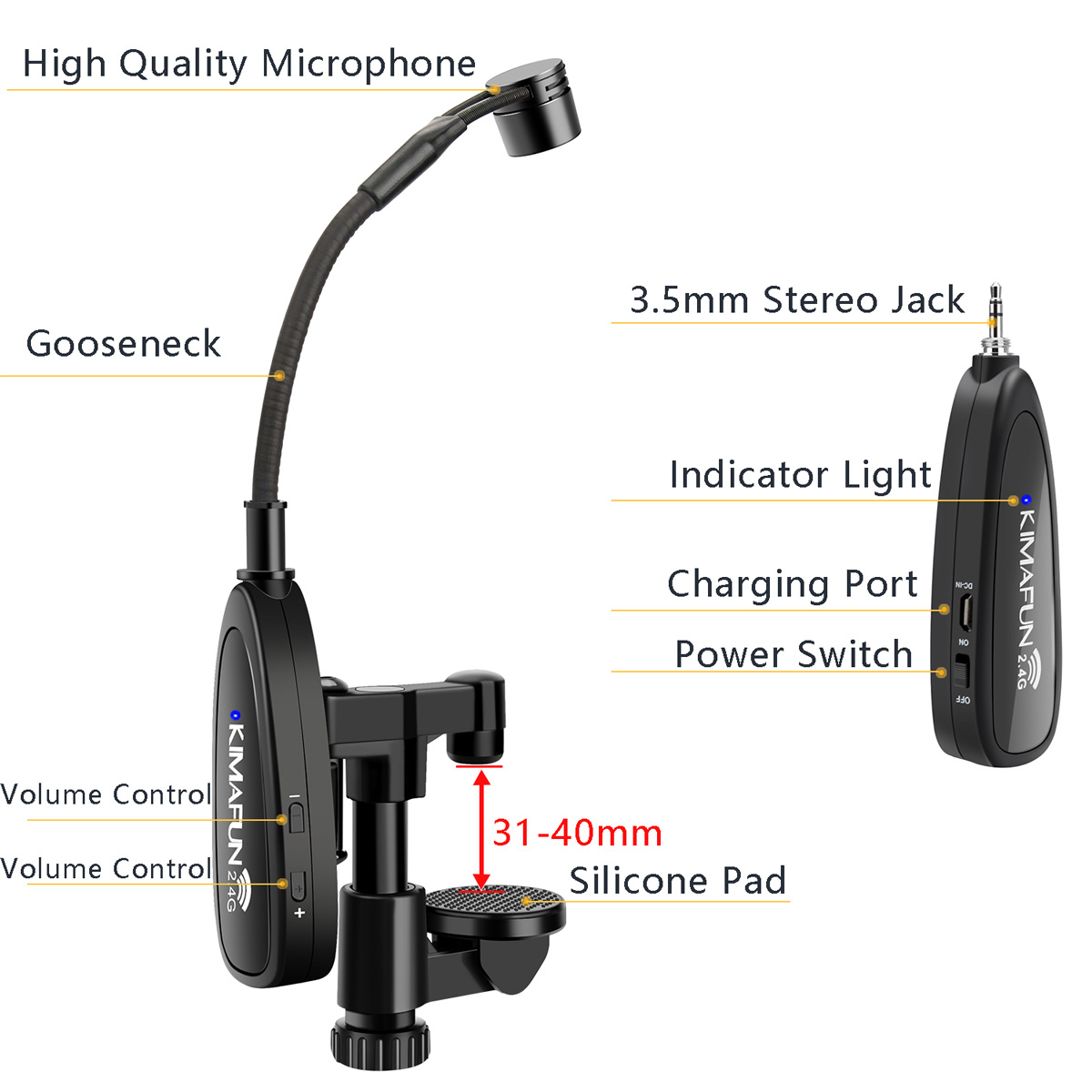 Ktenstein FUN-Microphone music - Audio Music In Youtube avis et prix